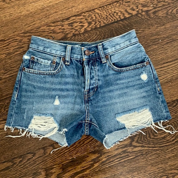 Free People Pants - Free people ripped Jean shorts